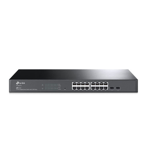 Imagen de SWITCH TP-LINK TL-SG2218 JETSTREAM 16 PUERTOS GIGABIT + 2 SFP OMADA SDN