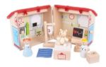 Imagen de Mini Hospital De Madera Bigjigs Juego Infantil Niños 3 Años+