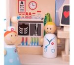 Imagen de Mini Hospital De Madera Bigjigs Juego Infantil Niños 3 Años+