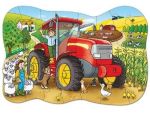 Imagen de Puzzle 25 Pcs Grandes Tractor De Granja Niños De 3 A 6 Años
