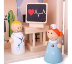 Imagen de Mini Hospital De Madera Bigjigs Juego Infantil Niños 3 Años+