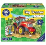 Imagen de Puzzle 25 Pcs Grandes Tractor De Granja Niños De 3 A 6 Años