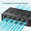 Imagen de SWITCH TP-LINK LS1005G 5 PUERTOS GIGABIT 10/100/1000 MBPS