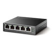 Imagen de SWITCH TP-LINK TL-SF1005LP 5 PUERTOS FAST ETHERNET CON 4 PUERTOS POE+ 41W