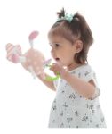 Imagen de Dolce Toys Loro Sonajero Bebés Didactico Juguete Colgante