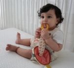 Imagen de Juguete Colgante Colgante Dolce Hongo Sonido Mordillo Bebes