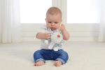 Imagen de Juguete Colgante Dolce Toy Pavo Real Didactico Texturas Bebe