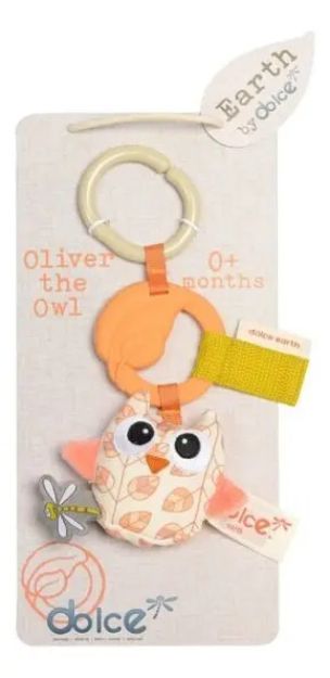 Imagen de Juguete Tela Colgante Dolce Oliver Buho Didactico Mordillo