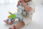 Imagen de Juguete Tela Didáctico Dolce Cebra Colgante Mordillo Bebes