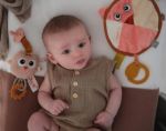 Imagen de Juego Tela Apego Colgante Portachupete Dolce Toys Bebes