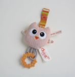 Imagen de Juego Tela Apego Colgante Portachupete Dolce Toys Bebes