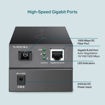 Imagen de CONVERTIDOR DE MEDIOS TP-LINK FC311B-2 GIGABIT WDM MONOMODO 2KM SC