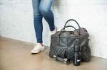 Imagen de Bolsos Maternales Cambiador Y Ganchos Negro Bebés Ecocuero Negro Cuero Sintético