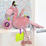 Imagen de Juguete Colgante Flamenco Dolce Toy Bebes Didactico Mordillo