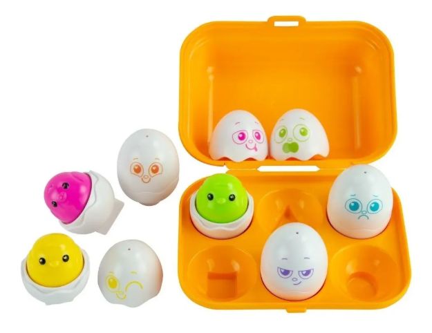 Imagen de Juguete Juego Encastrar Huevera Didáctico Lamaze Bebés 6m+ Multicolor