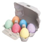 Imagen de Tizas Para Colorear Juegos Huevera Bigjigs Niños 3 Años+ Multicolor