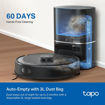 Imagen de ASPIRADORA ROBOT TP-LINK TAPO RV30 MAX PLUS 5300PA CON BASE DE AUTOVACIADO