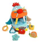 Imagen de Juego Tela Didáctico La Morsa Con Texturas Sonido Dolce Toys