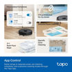 Imagen de ASPIRADORA ROBOT TP-LINK TAPO RV30 MAX PLUS 5300PA CON BASE DE AUTOVACIADO