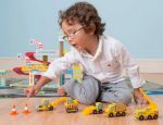 Imagen de Pack X5 Vehículos Transporte Para Construcción Niños 3 Años+ Construcción