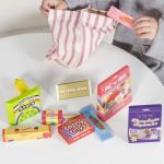 Imagen de Juego De Golosinas Dulces Madera Bolsa Vintage Niños 2 Años+