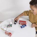 Imagen de Packx7 Vehículos Madera Transporte De Ciudad Niños 3 Años+ Multicolor