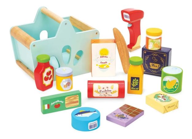 Imagen de Le Toy Van Canasto De Compras Juguete Madera