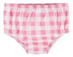 Imagen de Vestido Con Capelina Y Cubre Pañal Bombacha Algodon Gerber Rosa Chicle 5t