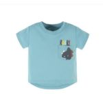 Imagen de Set X2 Piezas Short Y Remera Manga Corta Algodón Dino Gerber Azul 5t