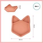 Imagen de Plato Babymoov Ysi Plate Silicona 3 Compartimentos Bebes