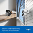 Imagen de CÁMARA WIFI TP-LINK TAPO C246D 3K DOBLE LENTE 360° INTERIOR Y EXTERIOR IP65