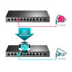 Imagen de SWITCH TP-LINK TL-SG1210MPE GIGABIT EASY SMART 10 PUERTOS CON 8 POE+ 123W
