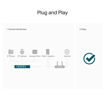 Imagen de SWITCH TP-LINK TL-SG1005P-PD GIGABIT 5 PUERTOS POE PASSTHROUGH CON 4 POE+