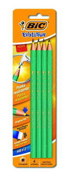 Imagen de Lapiz Bic Evolution Hb X4