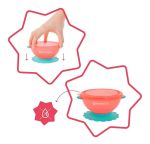 Imagen de Pack X3 Bowls 330ml Con Tapa Y Ventosa Badabulle Bebes