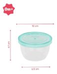 Imagen de Pack X5 Bowls De 250ml Apto Para Microondas Badabulle Bebes