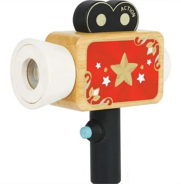 Imagen de Cámara De Cine Le Toy Van 3 Años+ Juguete Madera De Roles