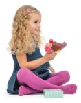 Imagen de Juego De 6 Paletas Helados Madera Multicolor Niños 2 Años+ 