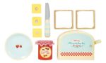 Imagen de Juego Tostadora Con Panes Y Mermelada Madera Niños 3 Años+ Multi