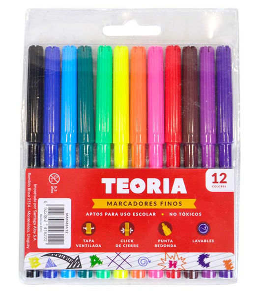 Imagen de Marcad. Teoria + Finos X12