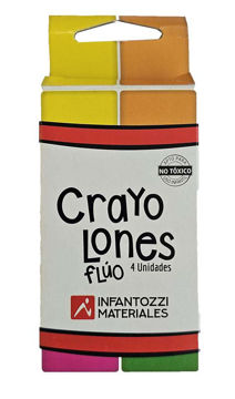 Imagen de Crayolones Fluo En Caja X4