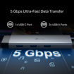 Imagen de HUB TP-LINK UH9120C USB-C 9 EN 1 HDMI 4K RJ45 USB SD MICROSD PD 100W