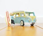 Imagen de Juguete Furgoneta Rodante Vacaciones Le Toy Van Tabla Surf Casa Rodante Turquesa