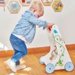 Imagen de Andador Caminador De Actividades Multisensorial Bebes 12m+ Marrón