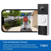 Imagen de PORTERO INTELIGENTE TP-LINK TAPO D210 2K 3MP WIFI CON TIMBRE INALÁMBRICO