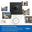 Imagen de PORTERO INTELIGENTE TP-LINK TAPO D210 2K 3MP WIFI CON TIMBRE INALÁMBRICO