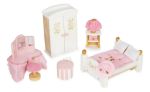 Imagen de Le Toy Van Juego Dormitorio Madera Casa De Muñecas 2-4 Años Rosa