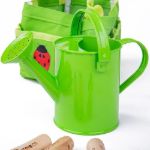Imagen de Set Jardinería Palas Rastrillo Guantes Bolsa Regadera Niños