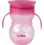 Imagen de Vaso Antivuelco Con Asa 360 Grados 250ml Tapa Y Bebes 12m+ Rosa