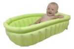 Imagen de Bañera Bebedue Inflable Oasis 84x50x24cm Evolutiva Bebes Verde Oasis